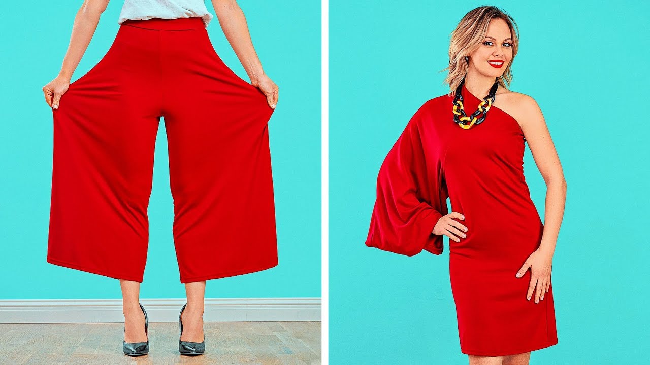 IDEE ALLA MODA E TRUCCHI FAI DA TE PER I VESTITI || Consigli per ragazze da 123 GO!