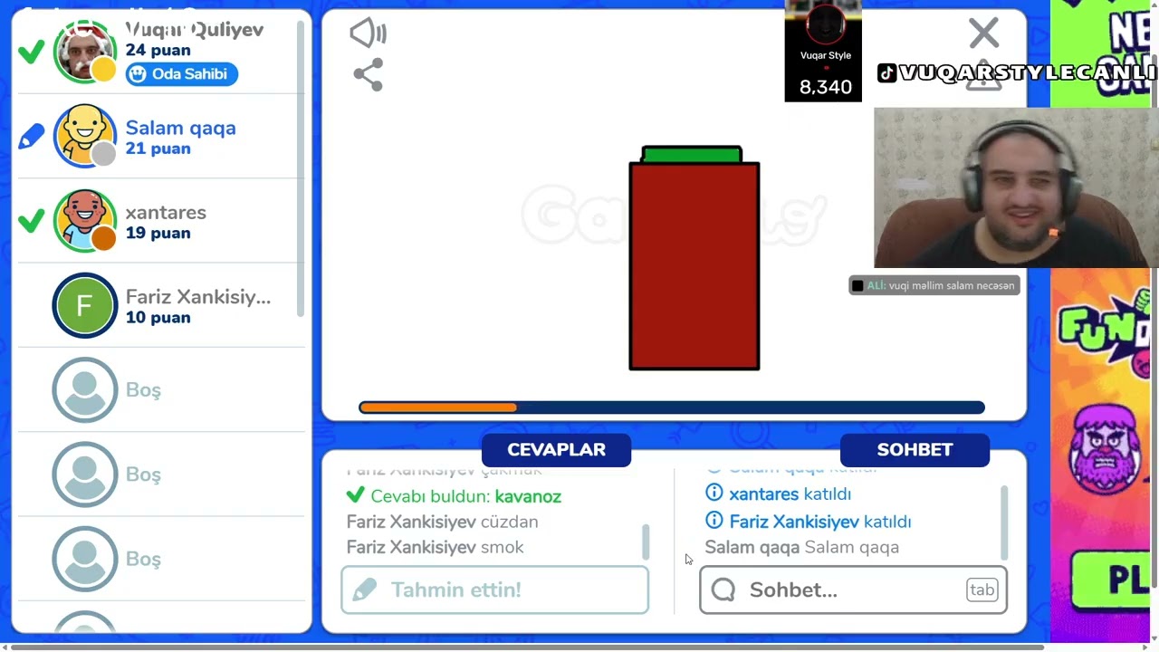 Açıldı yee Tiktok yayım təkrarı 22.02.2026