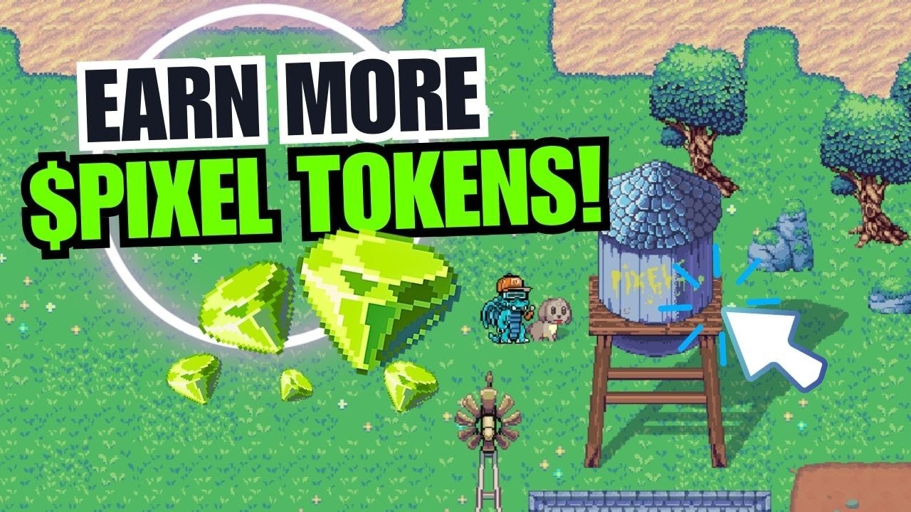How to Earn $PIXEL in Pixels - MOST PASSIVE INCOME! (SKILL)