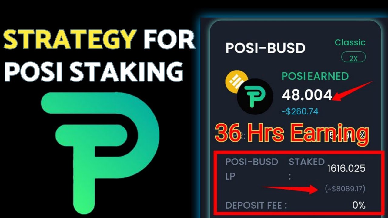 Use This Strategy In Posi Staking And Earn More Posi | Posi Staking Strategy | Crypto Traders