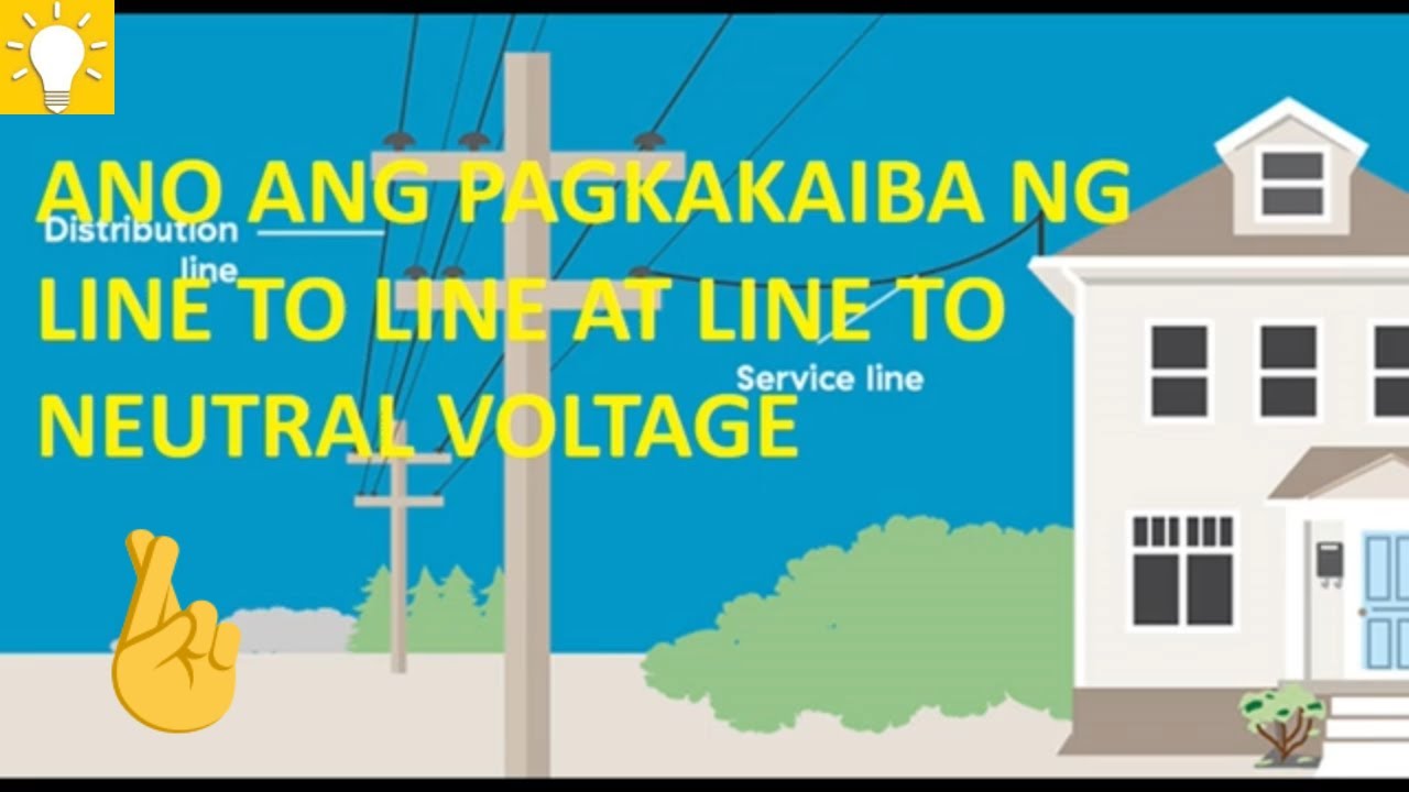 Line to line at line to neutral voltage