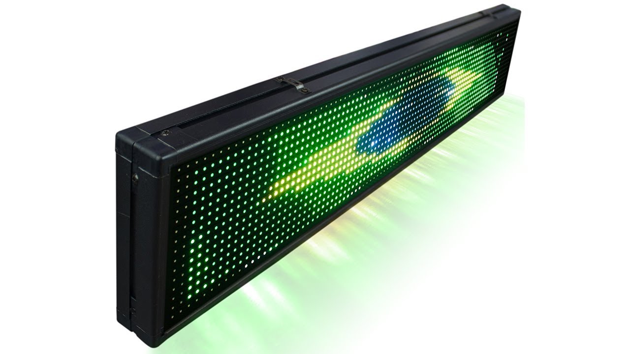 Painel de LED Letreiro luminoso Colorido RGB