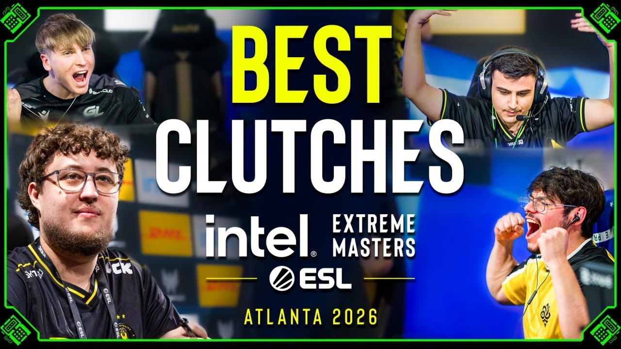 BEST CLUTCHES of IEM Atlanta 2026 | CS2