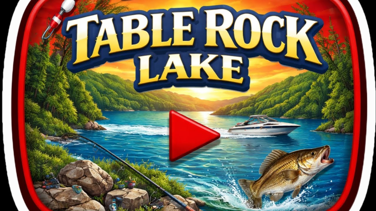 Waves on the shores of Table Rock Lake