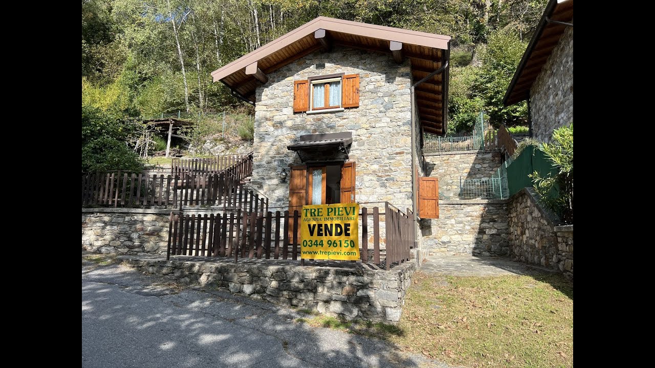 SOLD/VENDUTA 🏠 Rustico Indipendente Sorico Collinare Lago Como  - Aɢᴇɴᴢɪᴀ Iᴍᴍᴏʙɪʟɪᴀʀᴇ Tʀᴇ Pɪᴇᴠɪ