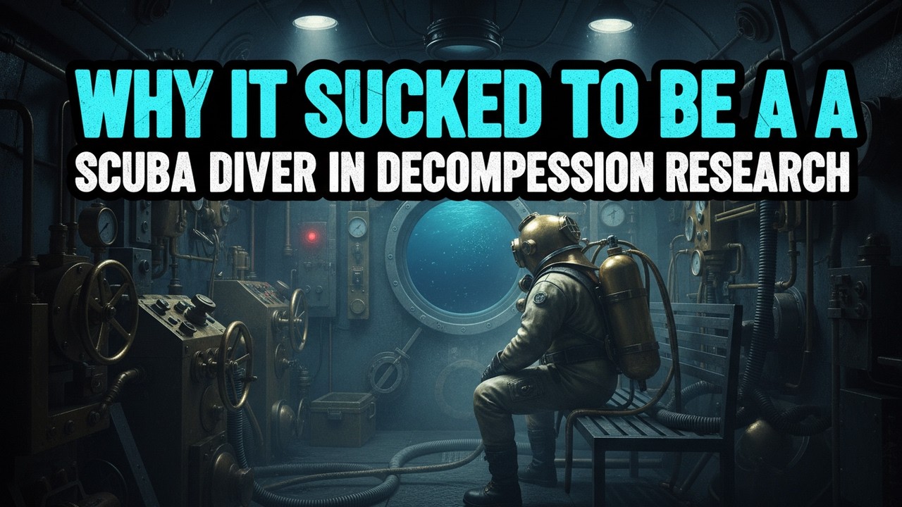 Boring Science For Sleep | Why It Sucked to Be a Scuba Diver in Decompression Research