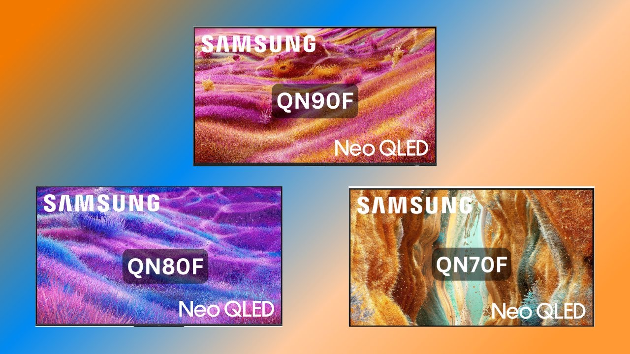 Линейка телевизоров Samsung QN90F, QN80F, QN70F Neo QLED 4K 2025 года — обзор продукции
