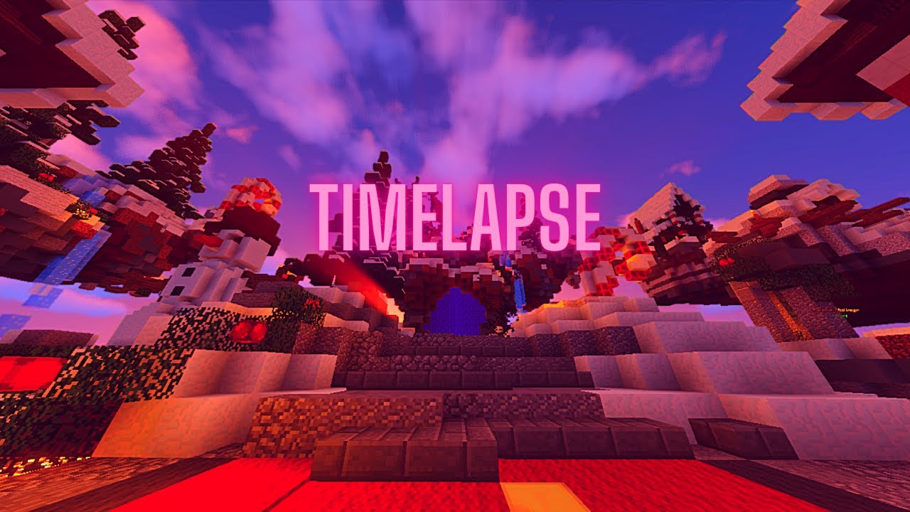 Timelapse - Minecraft Bedwars Montage