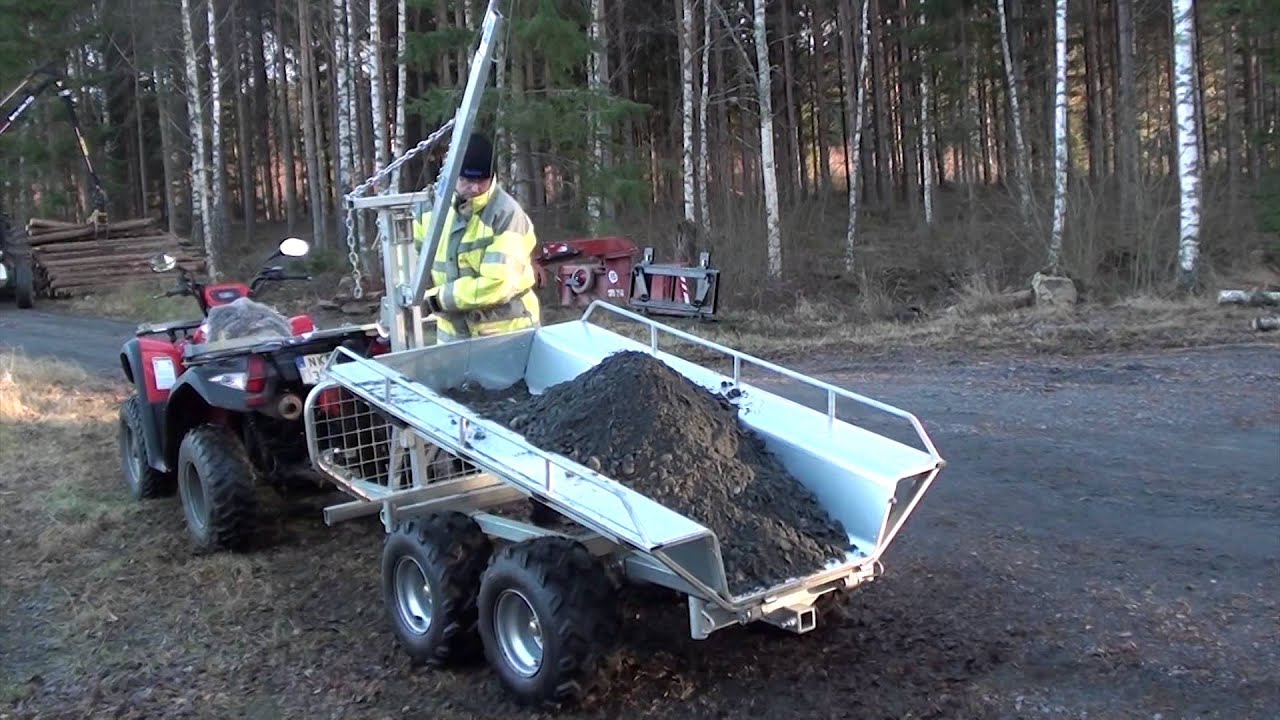 23-TV07K Tipp- och skogsvagn ATV