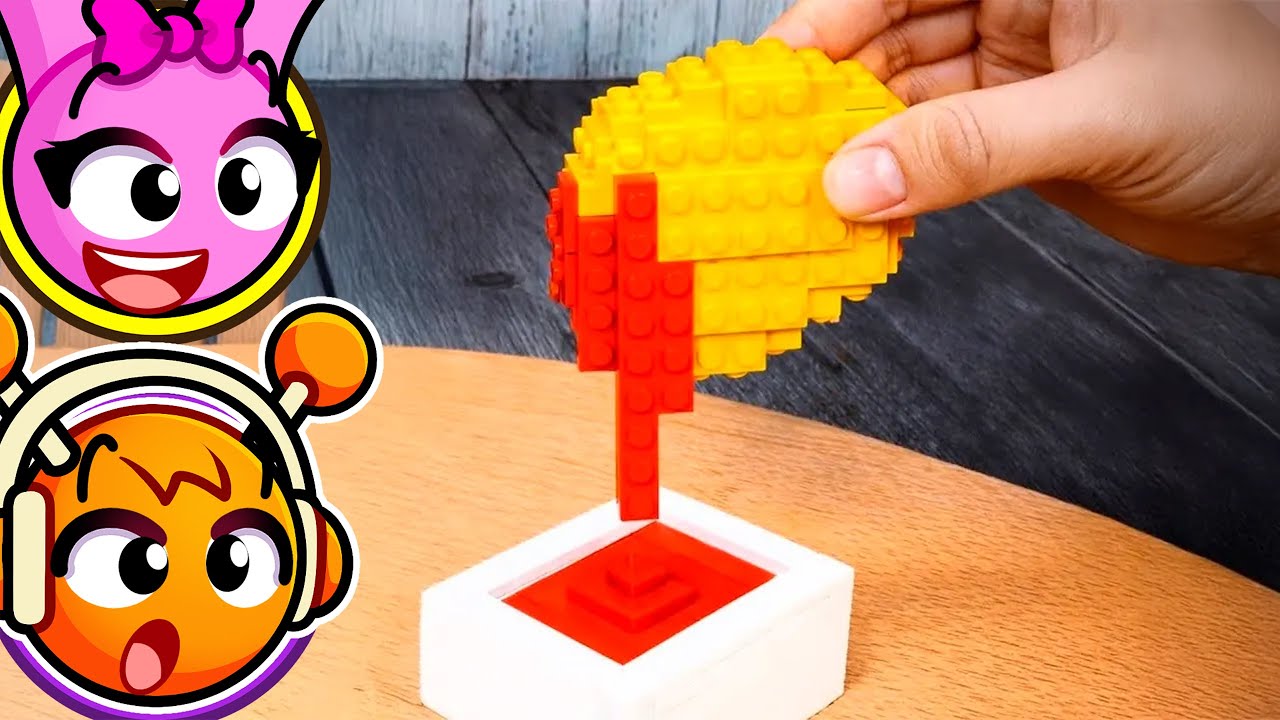 a COMIDA de LEGO mais SATISFAT&Oacute;RIA DO MUNDO