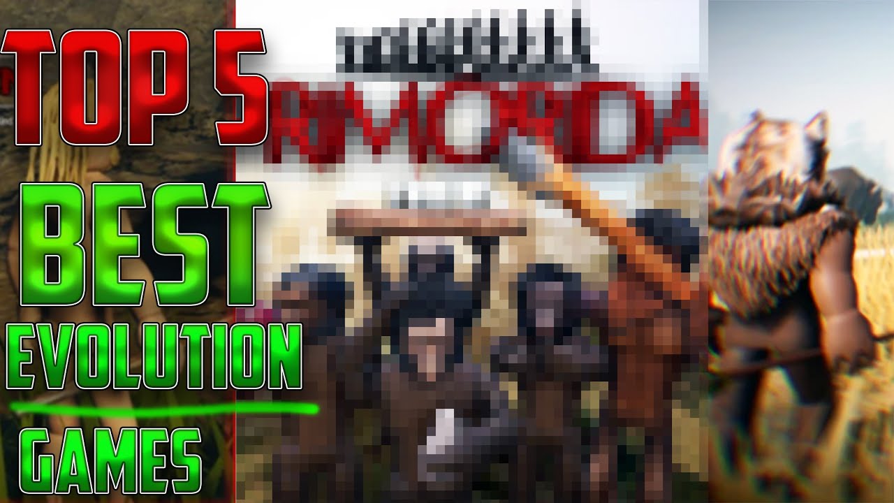Top 5 BEST EVOLUTION games on ROBLOX 🦴🔥🐵 | #evolution #roblox #sapien #earlydawn #fyp #fypシ