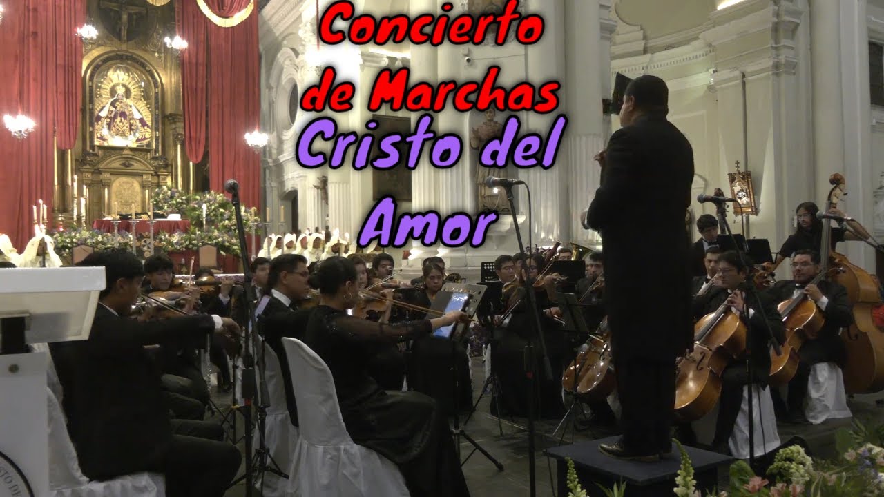 #EnVivo CONCIERTO DE MARCHAS 🔴 CRISTO DEL AMOR Quinto Viernes Cuaresma 2026 Templo de Santo Domingo