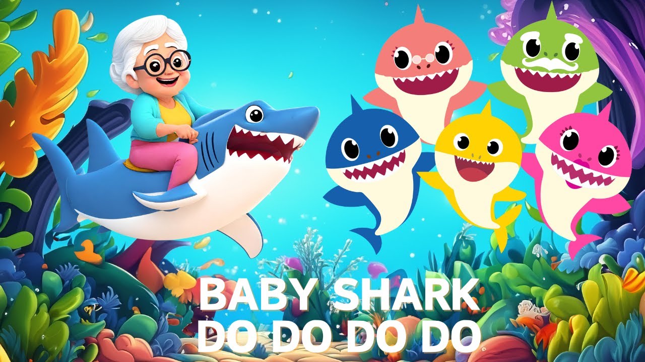 Baby Shark Dance & Learn Colors 🌈🦈 | Ocean Adventure Song for Kids | 3D Nursery Rhymes