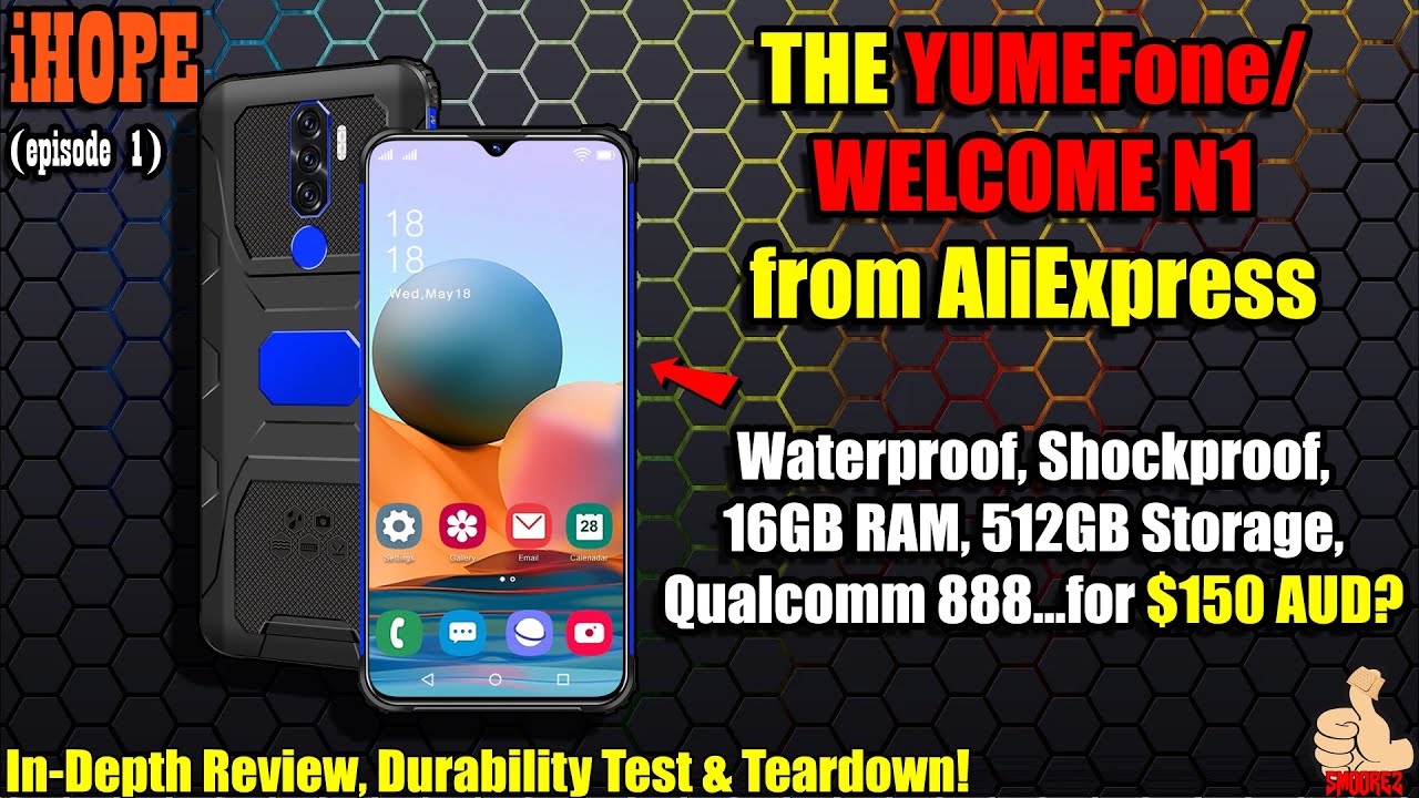 iHOPE - I bought a $150 Rugged Phone that claims to have a Qualcomm 888, 16GB RAM & 512GB Storage...
