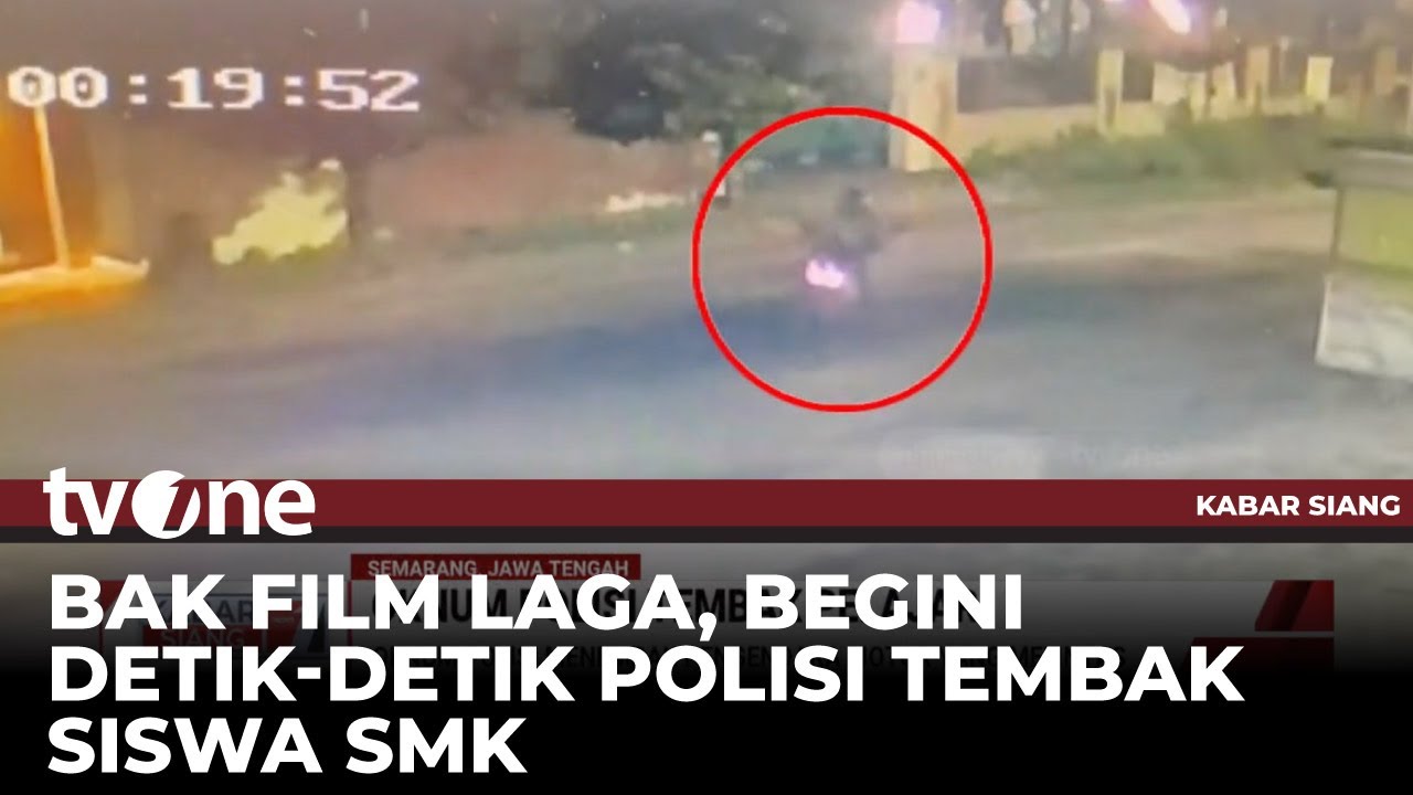 VIRAL!!! Video Detik-detik Oknum Polisi Tembak Pelajar di Semarang | Kabar Siang tvOne