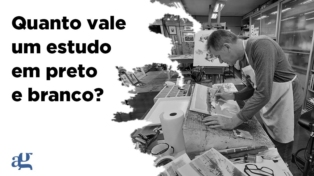 Quanto vale um estudo em preto e branco?