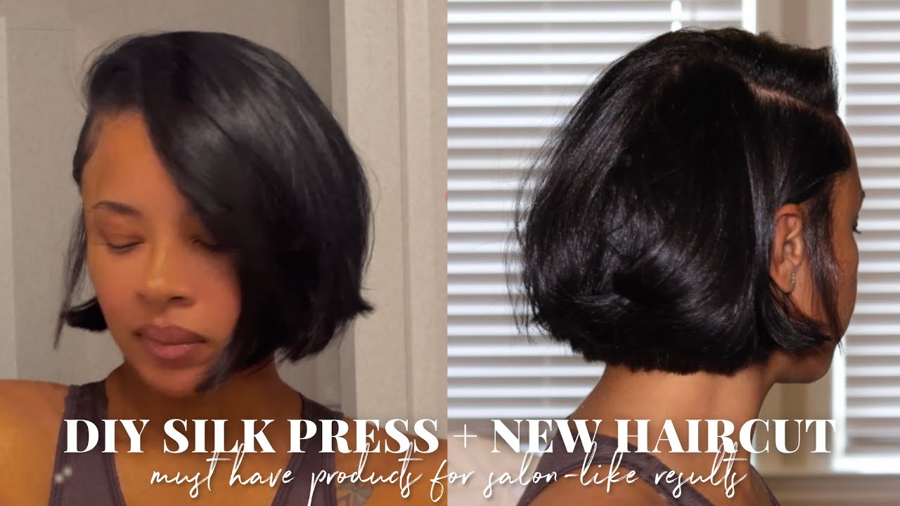 КАК: ИДЕАЛЬНЫЕ РЕЗУЛЬТАТЫ SILK PRESS ДОМА + НОВАЯ СТРИЖКА + НОВЫЕ ПРОДУКТЫ И ИНСТРУМЕНТЫ