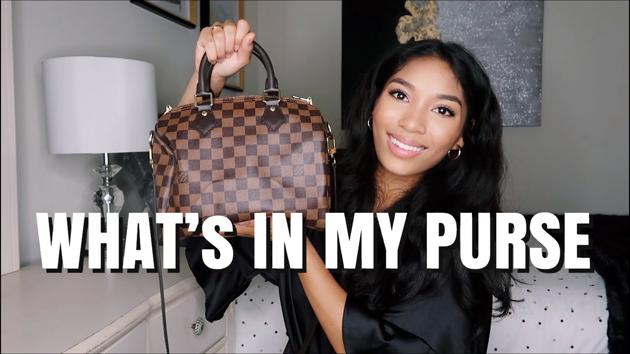 ЧТО В МОЕЙ КОШЕЛЬКЕ 2020 | LV SPEEDY BANDOULIERE 25