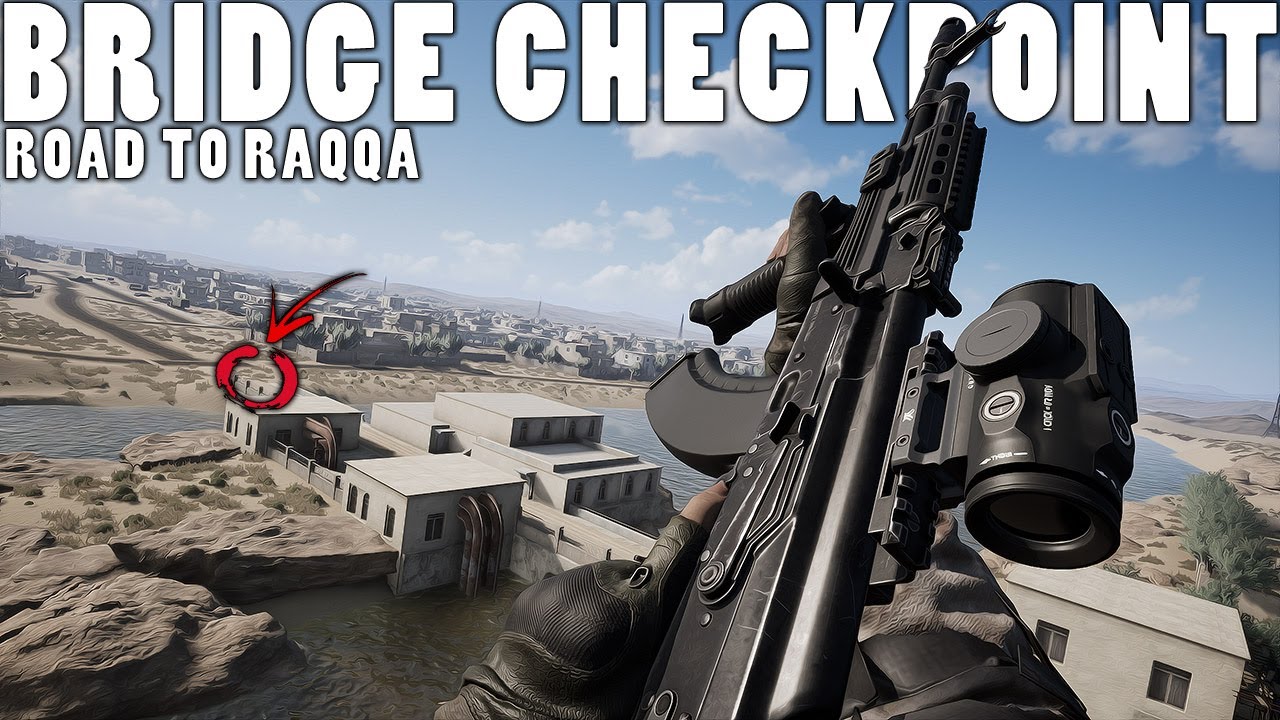 DEFENDING THE MOST VALUABLE BRIDGE LEADING TO RAQQA - Squad Realism Mod Gameplay