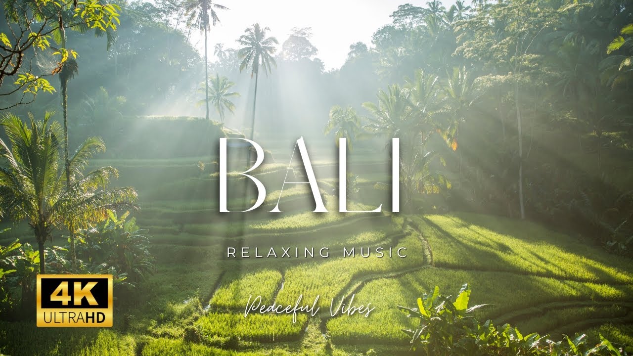 Bali 4K video UHD - Paradise Found, Tropical Serenity, Cultural Marvels, Relaxation Film