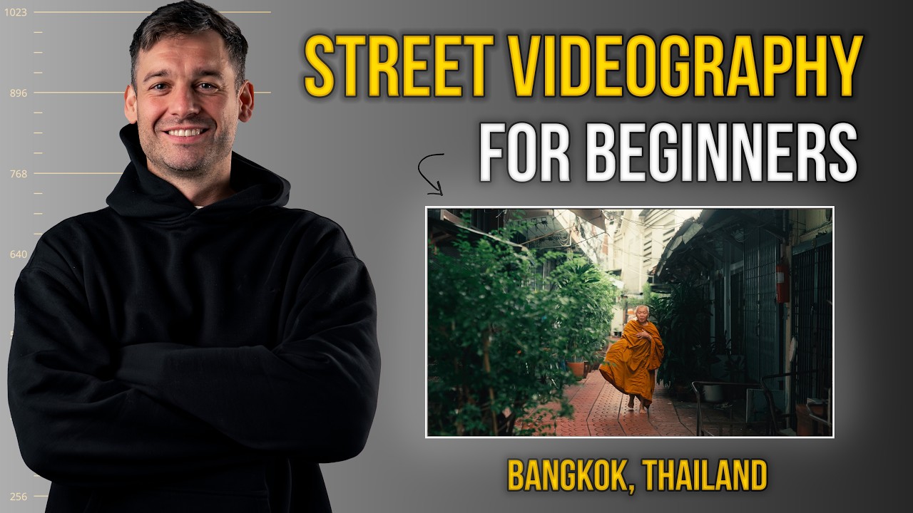 Street Videography for Beginners - Filming the Streets of Bangkok (Live Lessons)