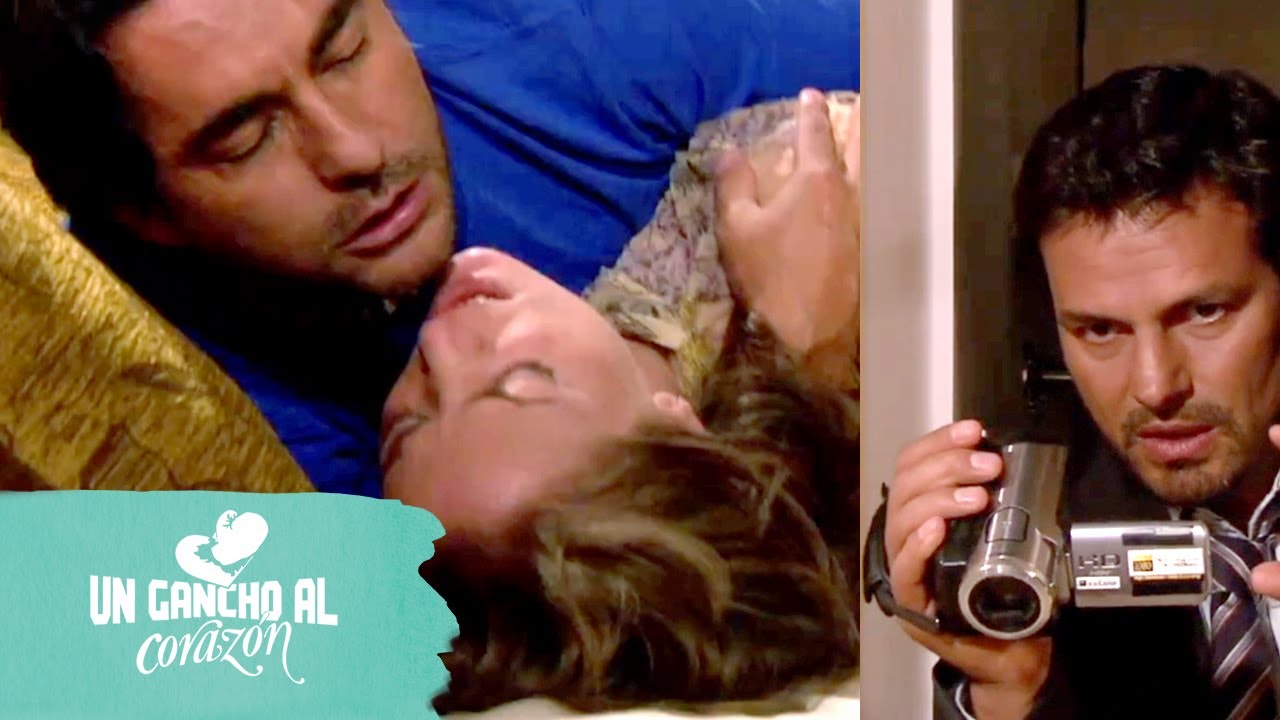 Un gancho al corazón: Jerónimo graba a Constanza y Beto en el hotel | C-64 | tlnovelas