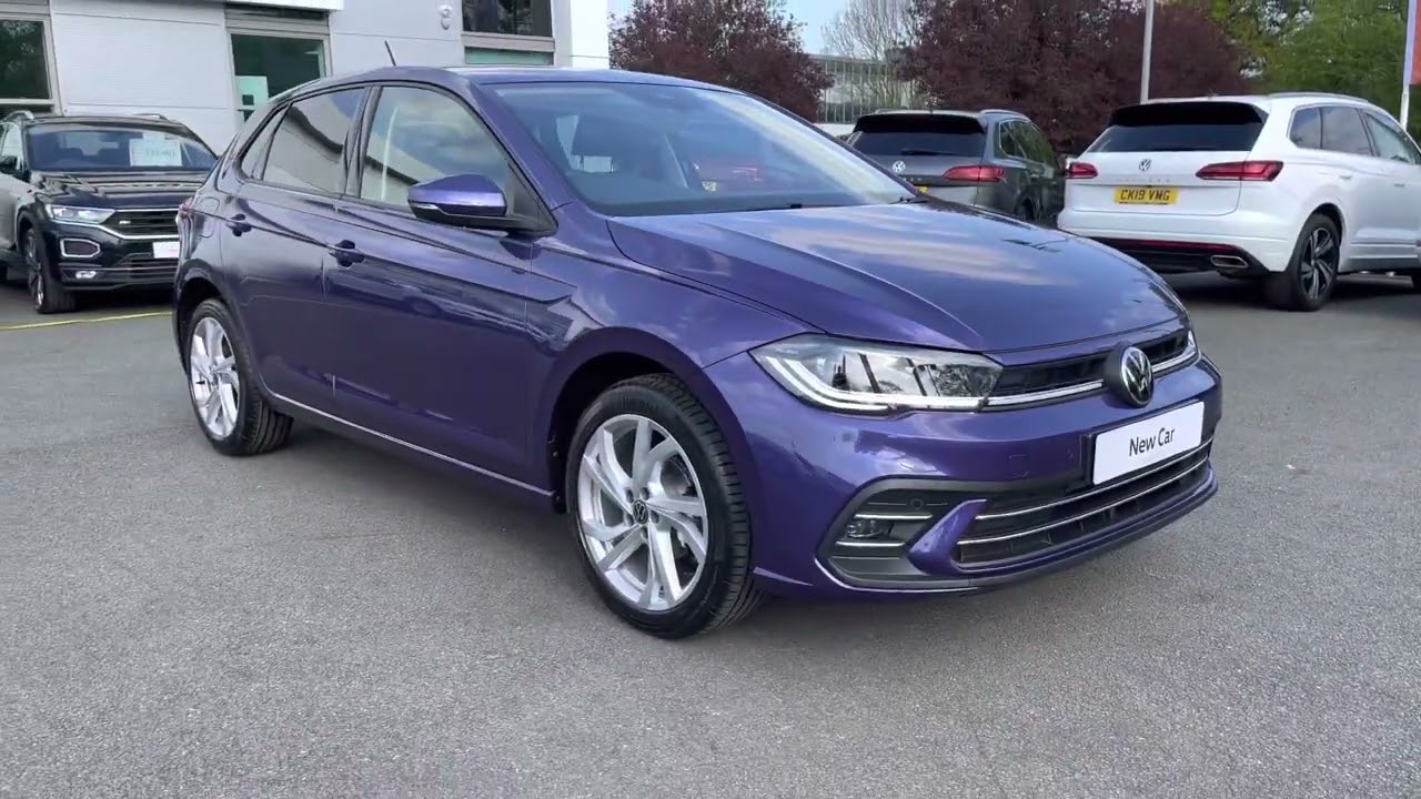 Brand New Volkswagen Polo 1.0 TSI Style (s/s) 5dr - Vibrant Violet