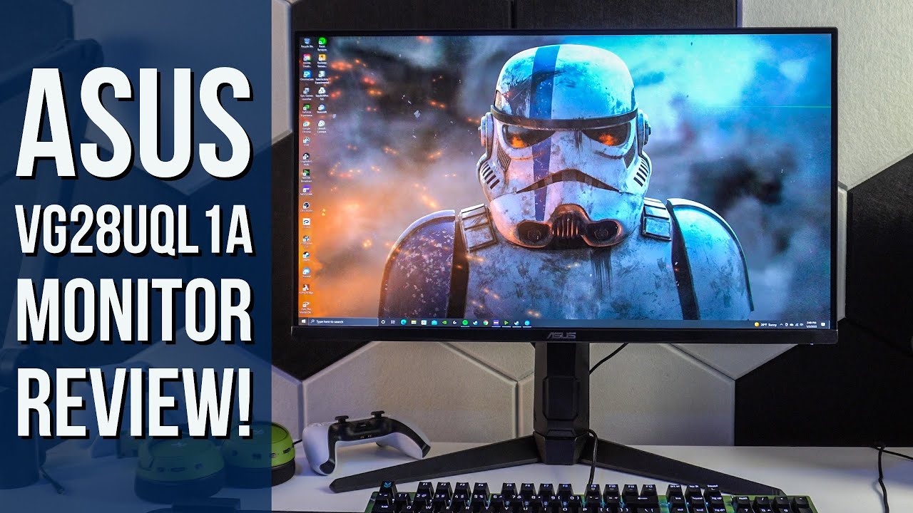 Обзор монитора ASUS VG28UQL1A 4K 144 Гц!