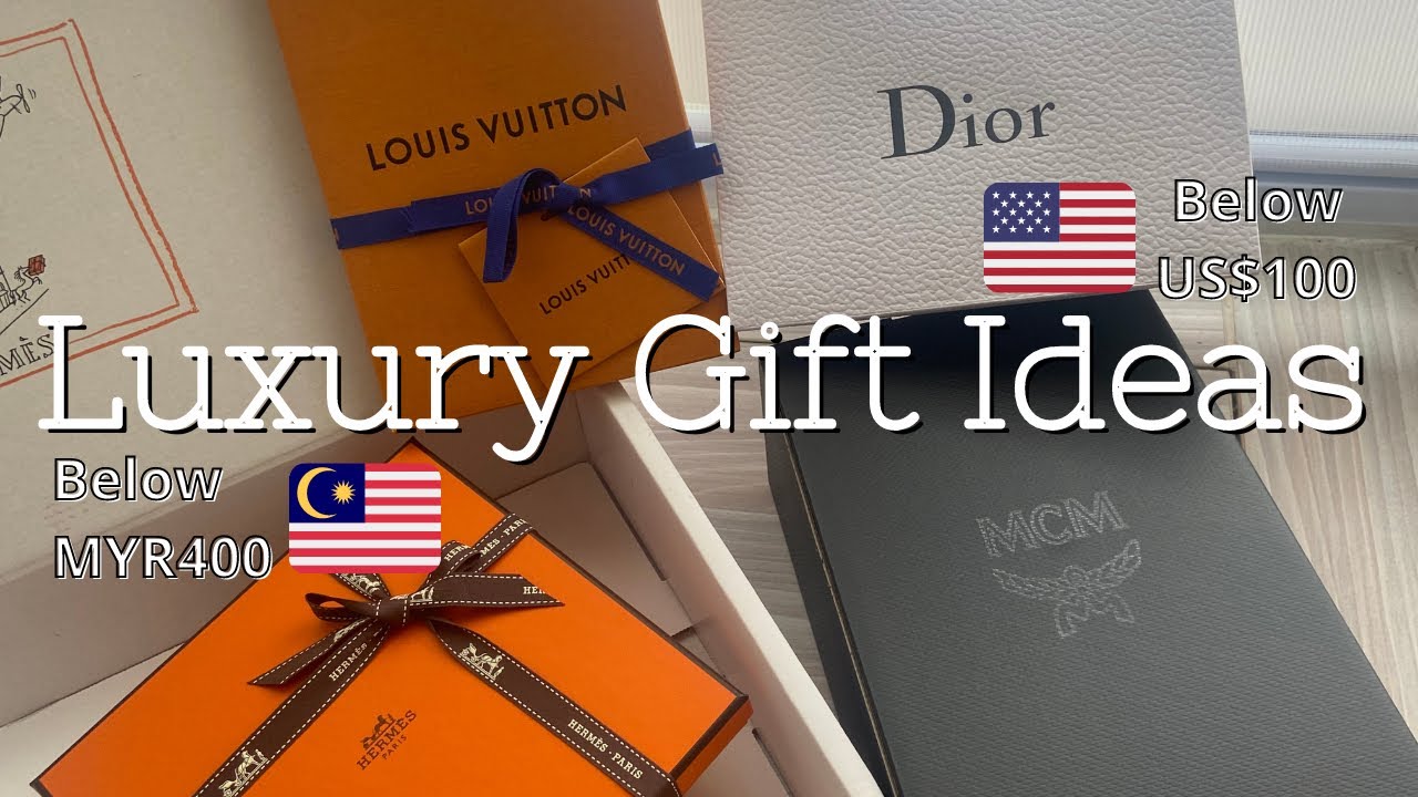 UNBOXING - Luxury Gift Ideas Under MYR400 / $100! Dior, MCM, LV & Herm&egrave;s (🇲🇾 EDITION - Slight ASMR)