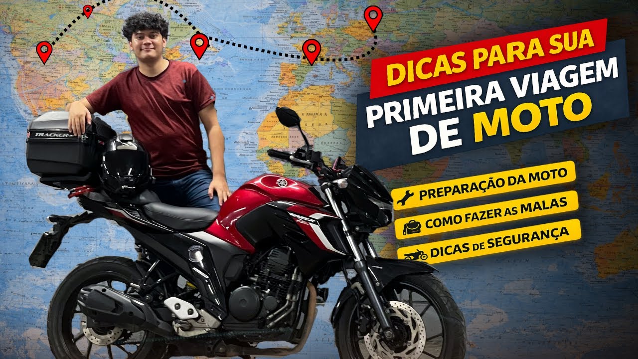 DICAS PARA PRIMEIRA VIAGEM DE MOTO 