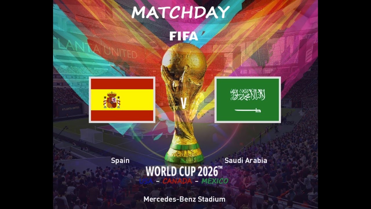 FIFA WORLD CUP - SPAIN V SAUDI ARABIA