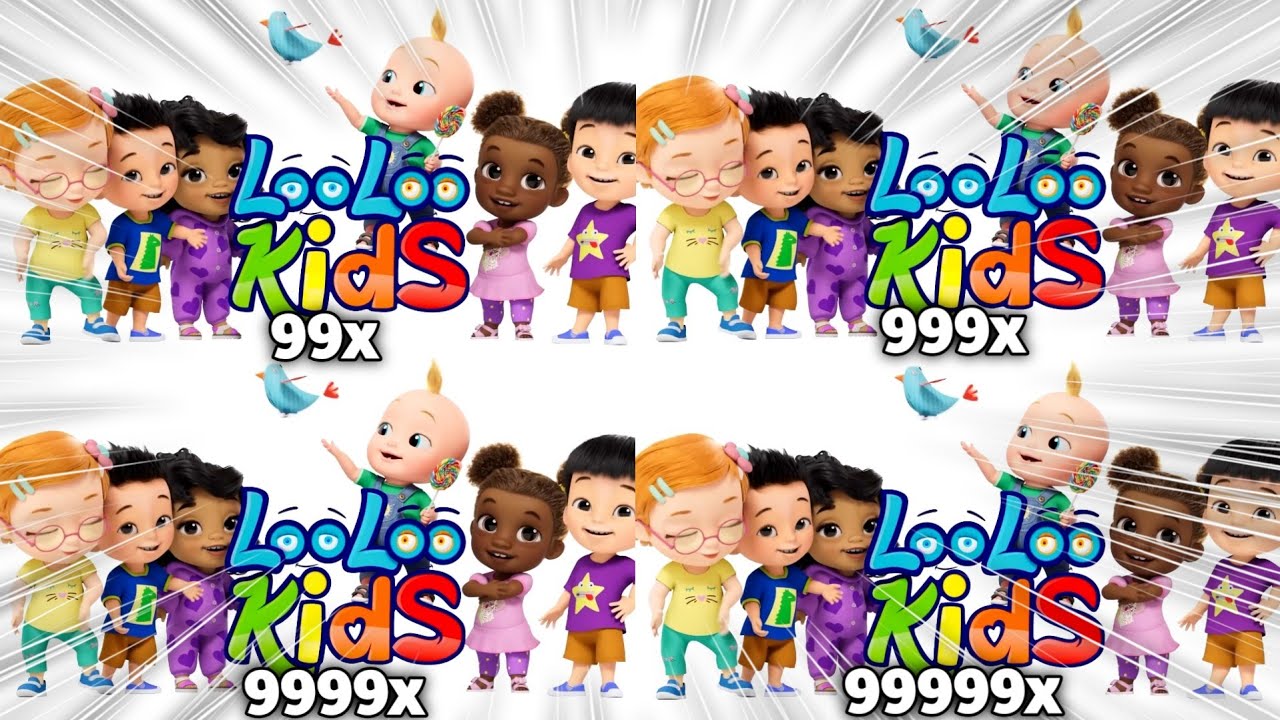 Loo Loo Kids Intro Logo Crazy 99999x Speed Jiggles