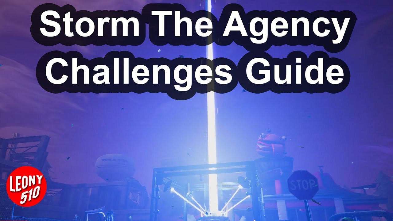 Fortnite Storm The Agency Challenges Guide