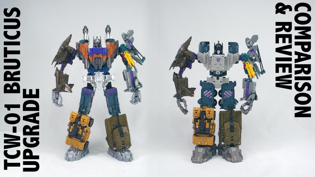 Установка и сравнение комплекта обновления TCW-01 Bruticus