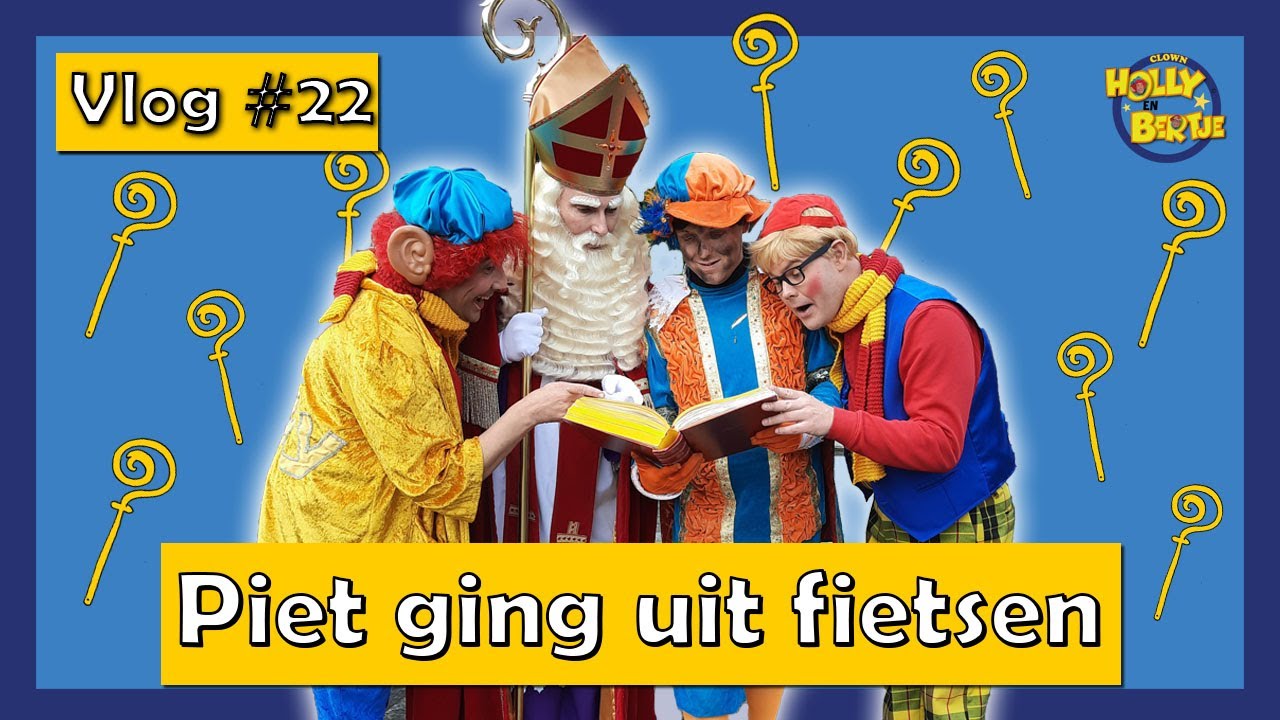 Piet ging uit fietsen - Holly en Bertje Vlog #22