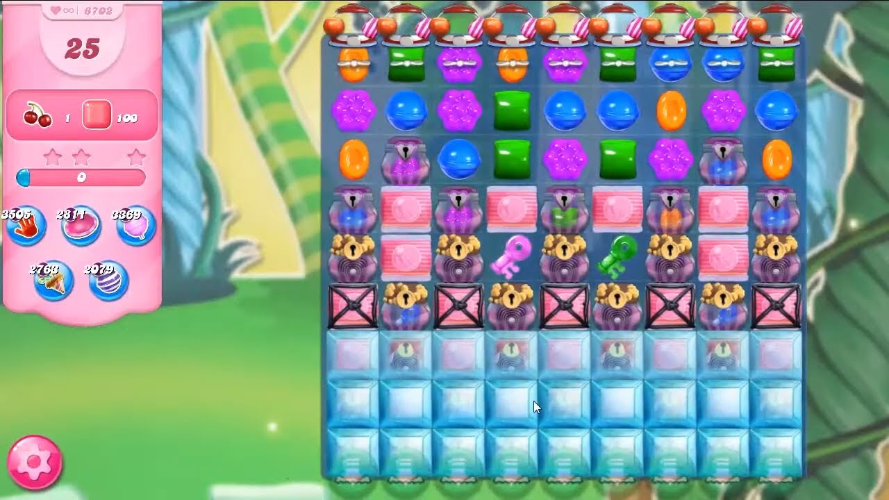Candy Crush Saga LEVEL 6702 NO BOOSTERS