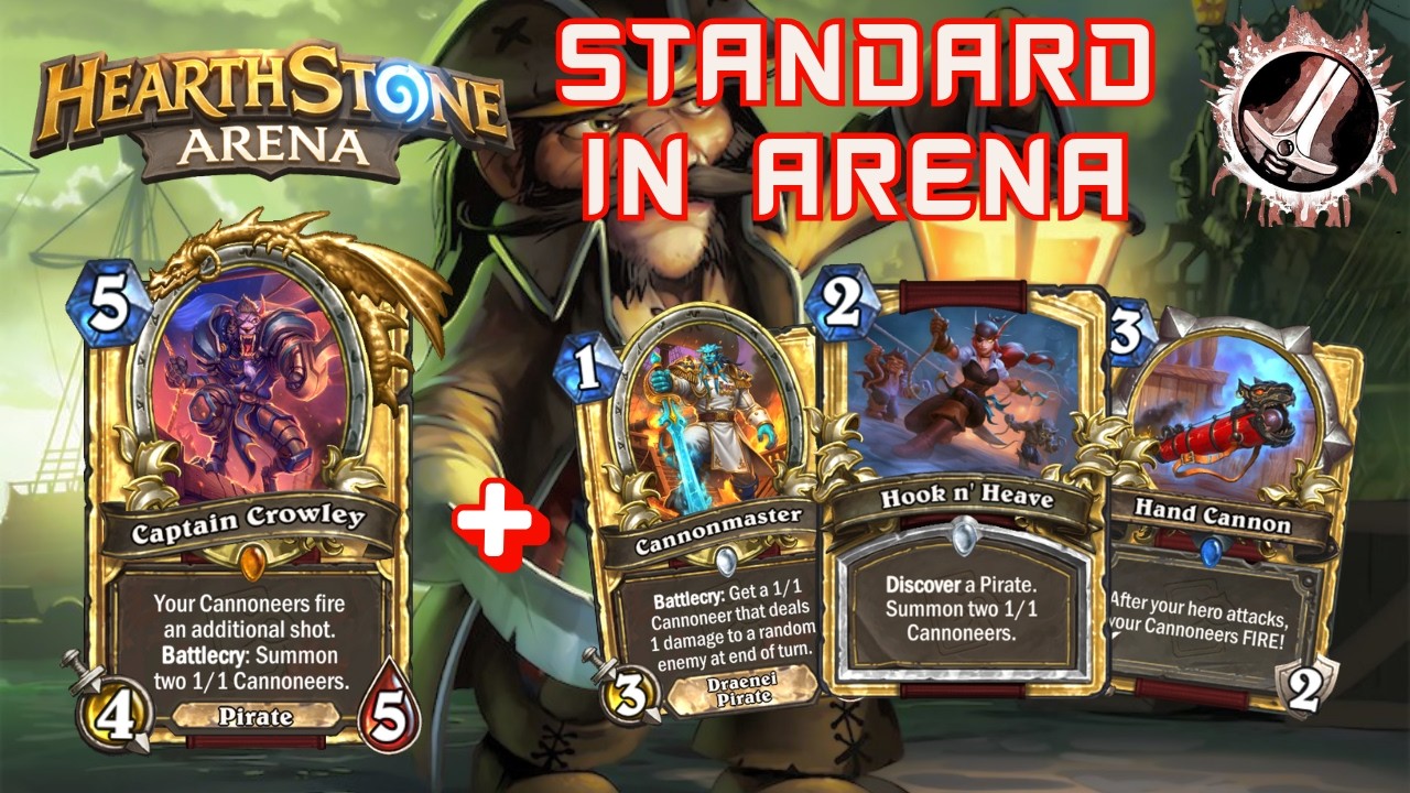NEW META! I Drafted A Standard Deck In Arena! | 12 Win Warrior Hearthstone Arena Underground