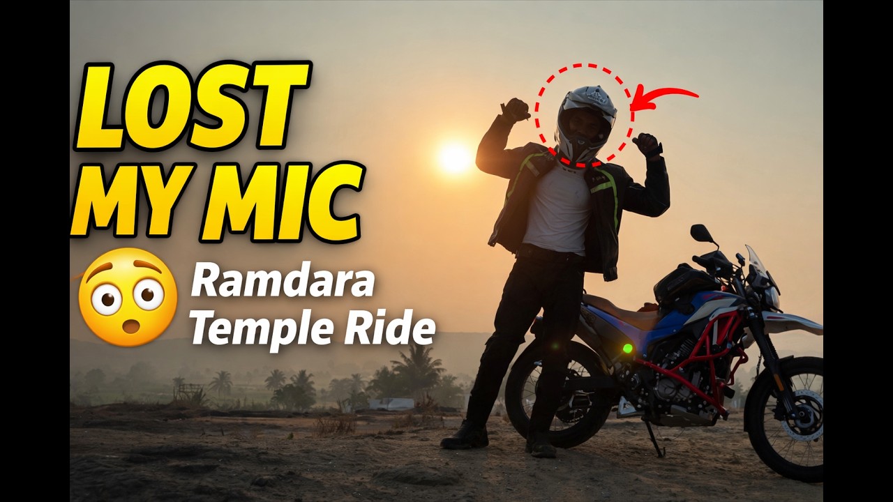 Xpulse 210 Breakfast Ride to Ramdara Temple Pune | Valentine&rsquo;s Ride | Real Experience | Moto Vlog