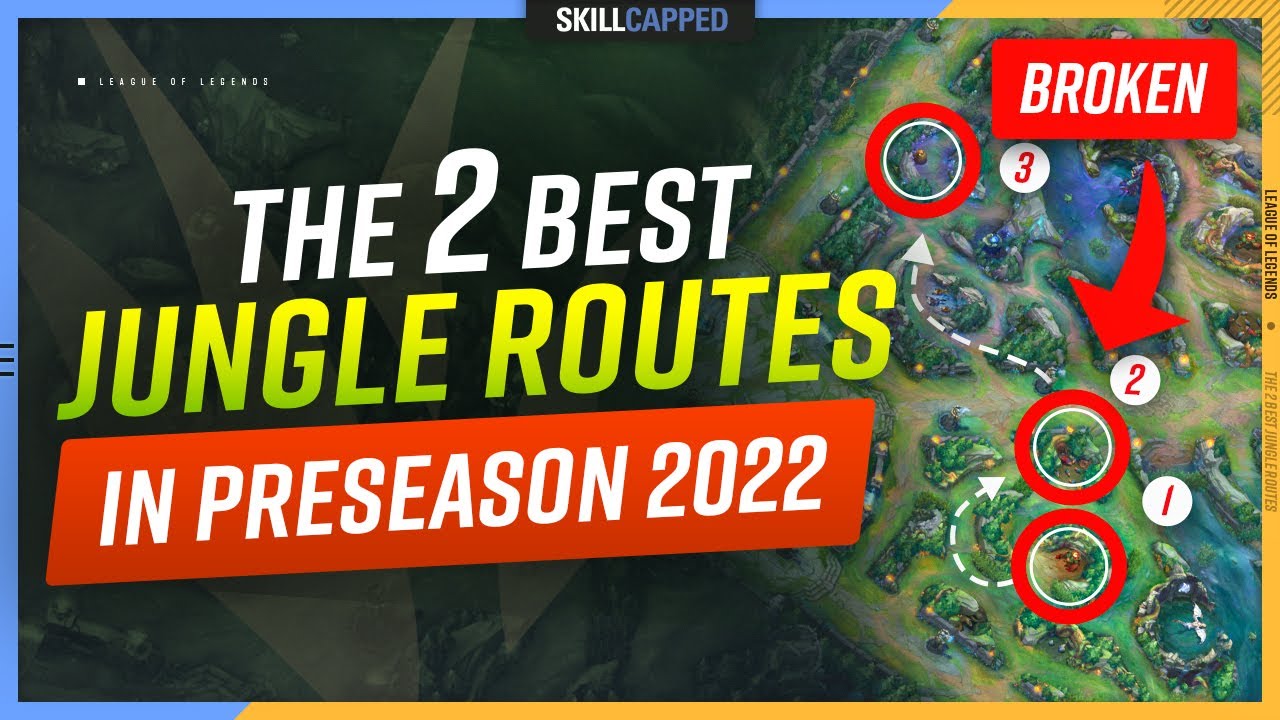 The 2 BEST Jungle Routes YOU NEED to KNOW in Preseason 2022