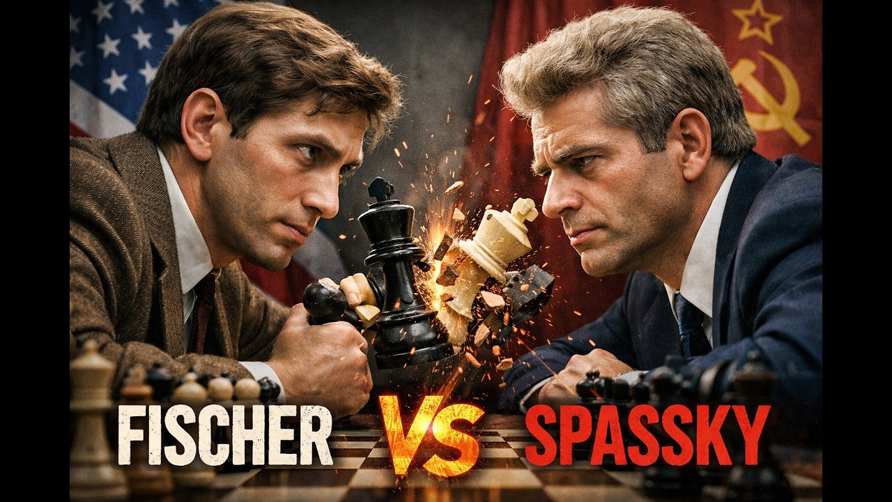♟FISCHER PARA TODOS LOS GOLPES DE SPASSKY Y CONSIGUE NEUTRALIZARLO
