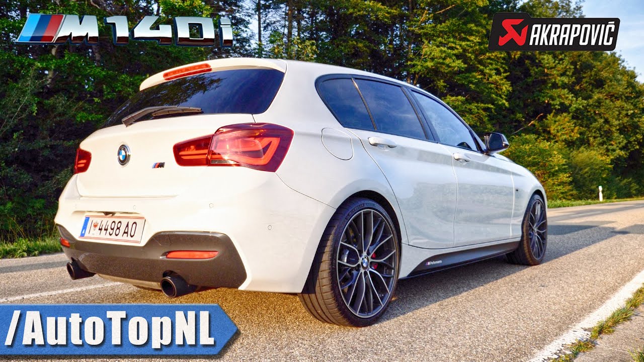 BMW M140i AKRAPOVIC Exhaust SOUND by AutoTopNL