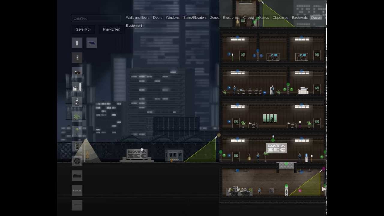 Gunpoint: How To Add Sound Detectors In The Level Editor