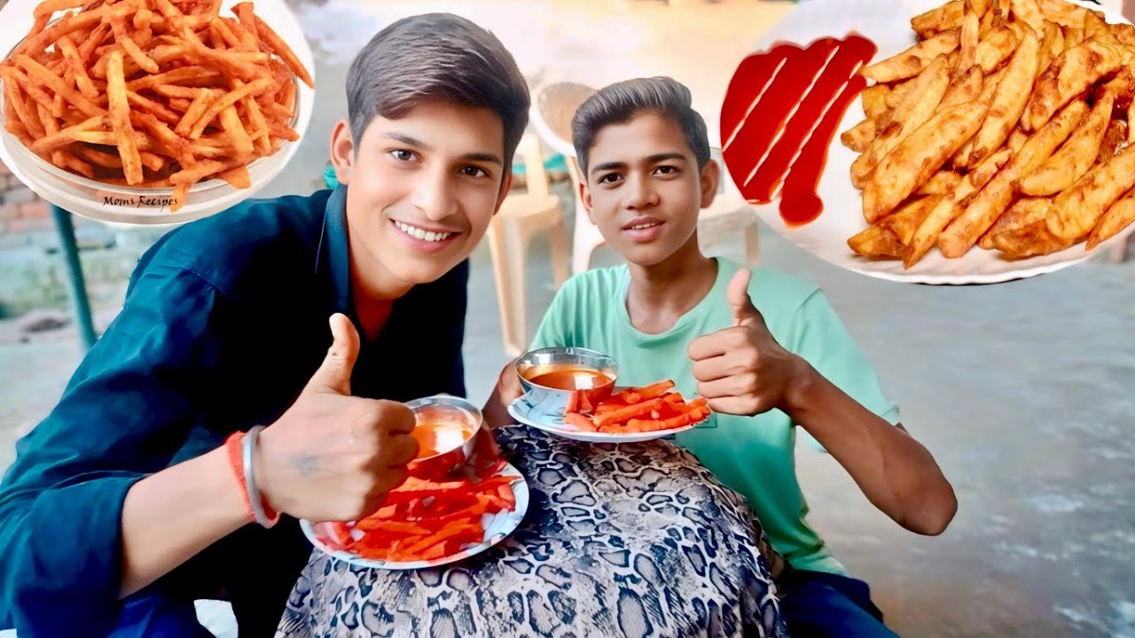 Eating Spicy finger challenge🥵