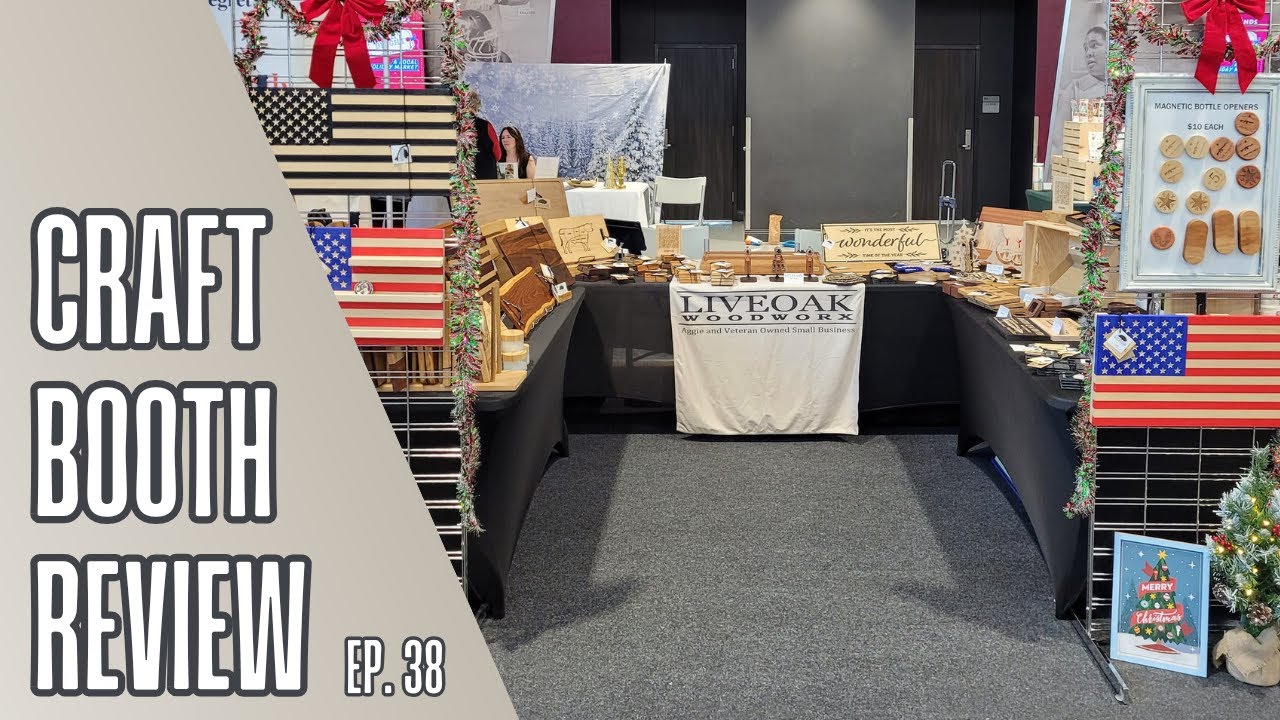 Vendor Booth Display Ideas - Craft Fair Booth Review Ep. 38