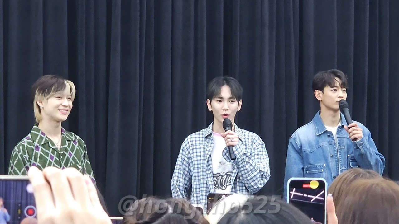 (4K) 230716 샤이니 위드뮤 사진회 토크타임 SHINee