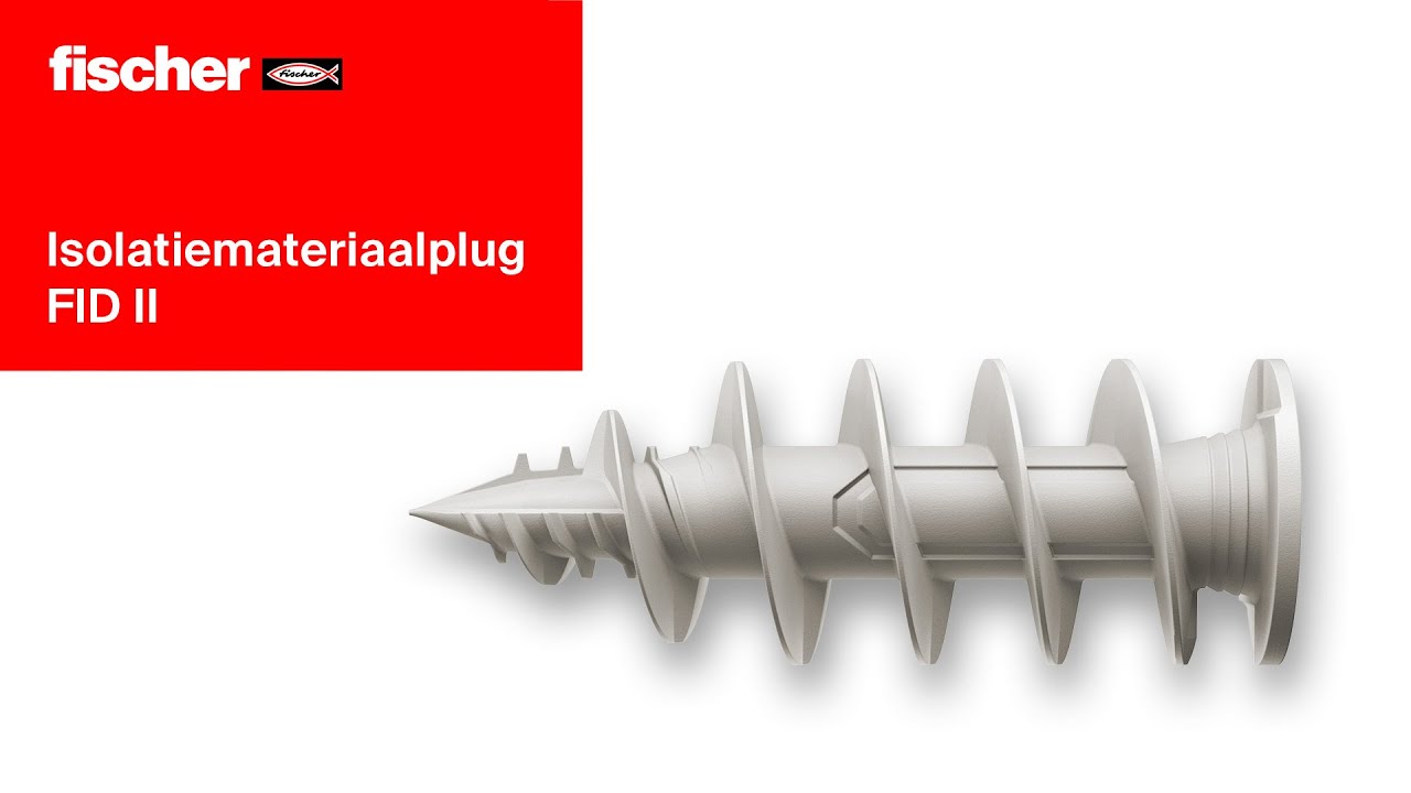 Isolatiemateriaalplug FID II
