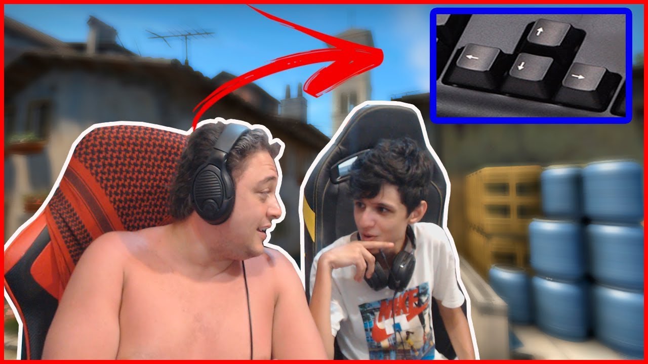 JOGOU CS PELA SETINHA COM O CABRITOZ TROLANDO E GANHOU!