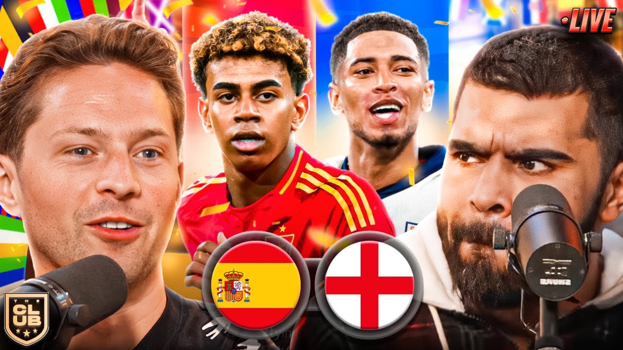 SPAIN 2-1 ENGLAND | THE CLUB LIVE