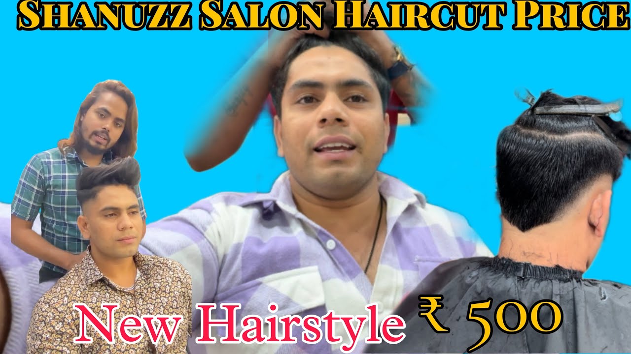 Shanuzz salon haircut price | Haircut plan gone wrong | Best haircut for men | #vlogs | Saif Sayyed
