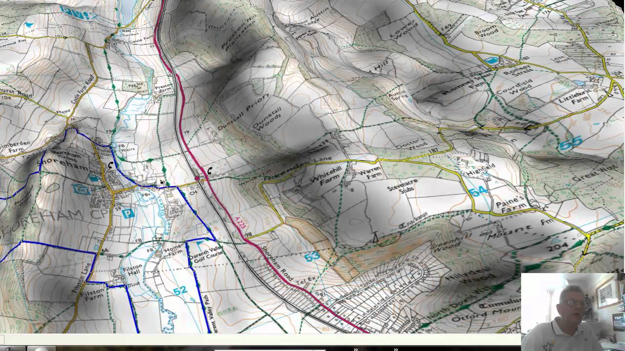 Walking for Happiness Navigation 101 Mapyx in 3d and Google Earth